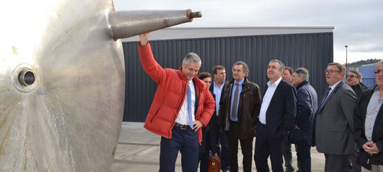 Soubrier Besse - Saint Flour - Reprise de campagne pour Laurent Wauquiez.